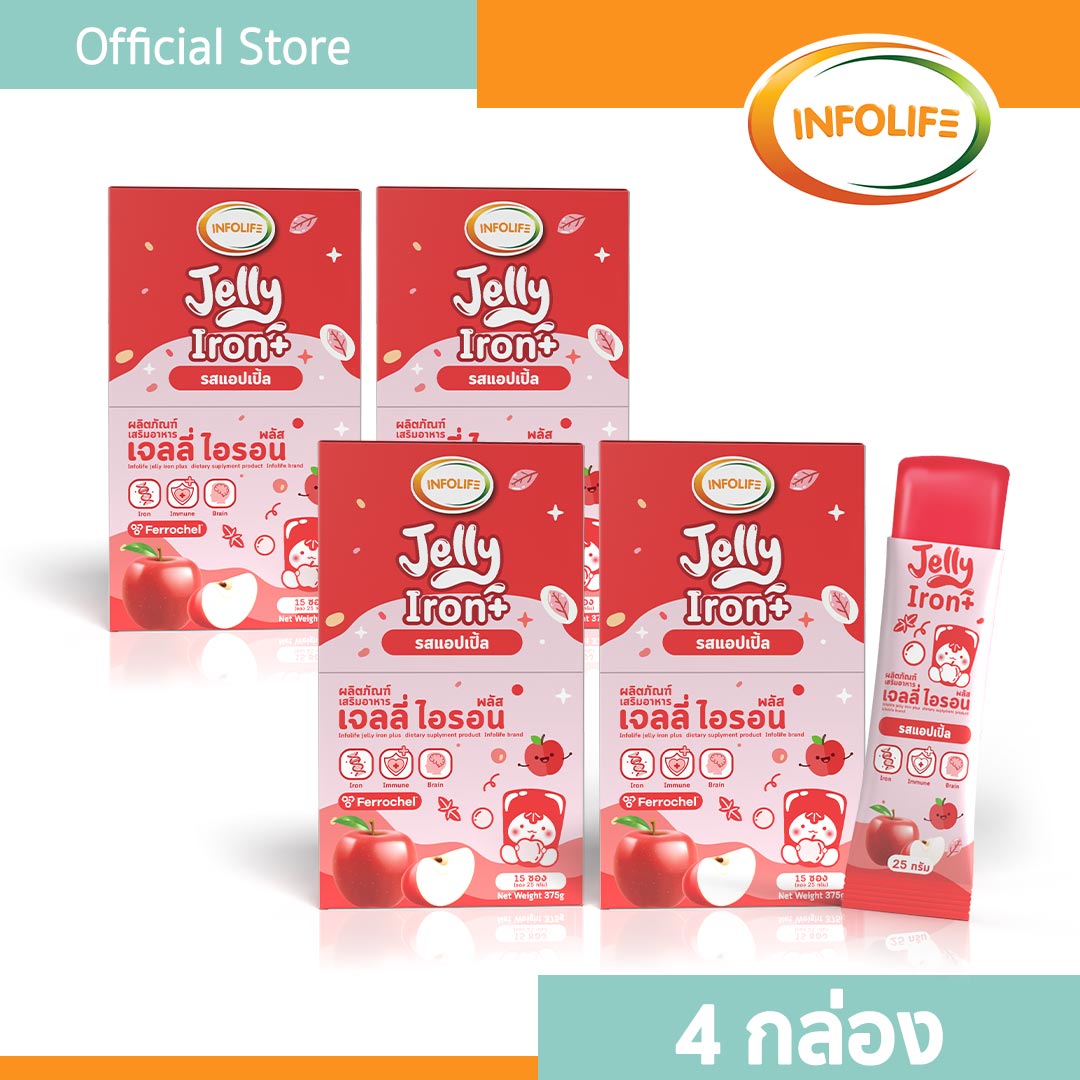 อินโฟว์ไลฟ เจลลี่ (รวมเซ็ต 4 กล่อง)