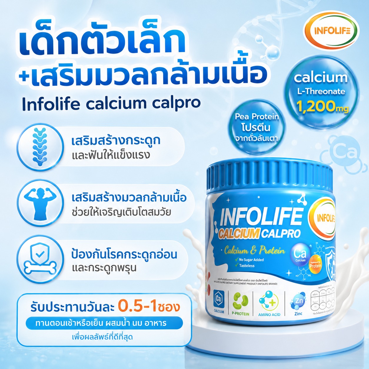 อินโฟว์ไลฟ เเคลเซียม แคลโปร