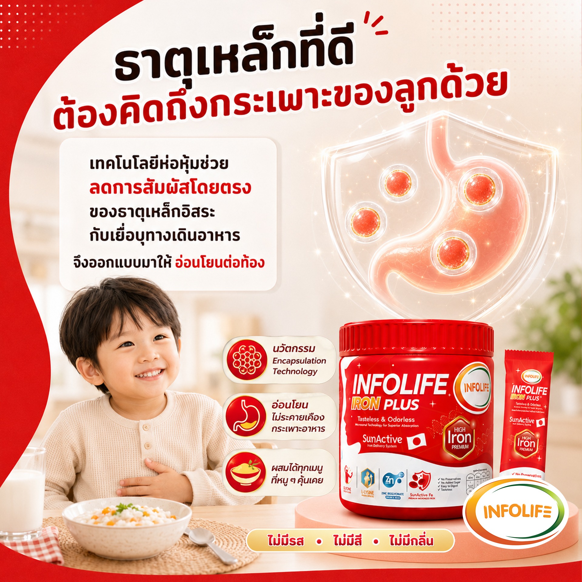 อินโฟว์ไลฟ ไอรอน พลัส