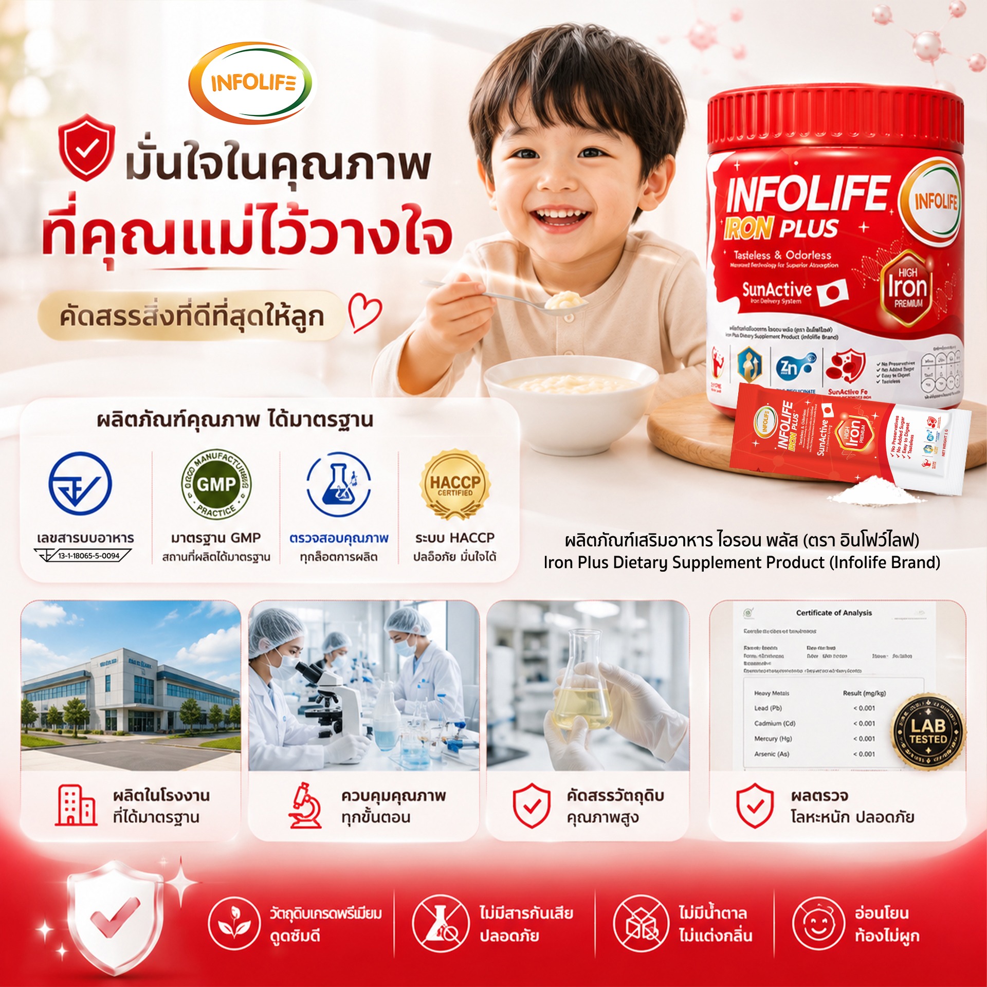 อินโฟว์ไลฟ ไอรอน พลัส